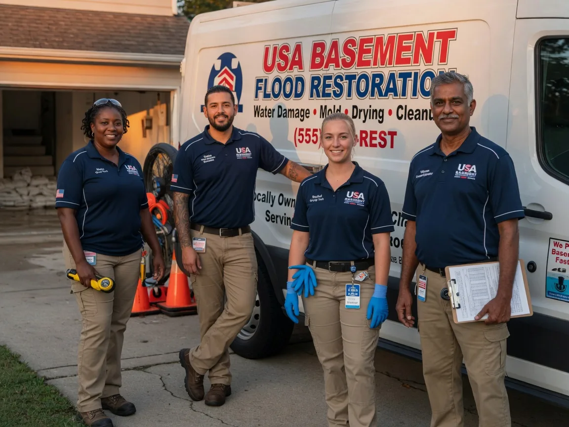 Basement Flood Cleanup company in Telferner, TX